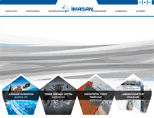 Tablet Screenshot of imasan.com.tr